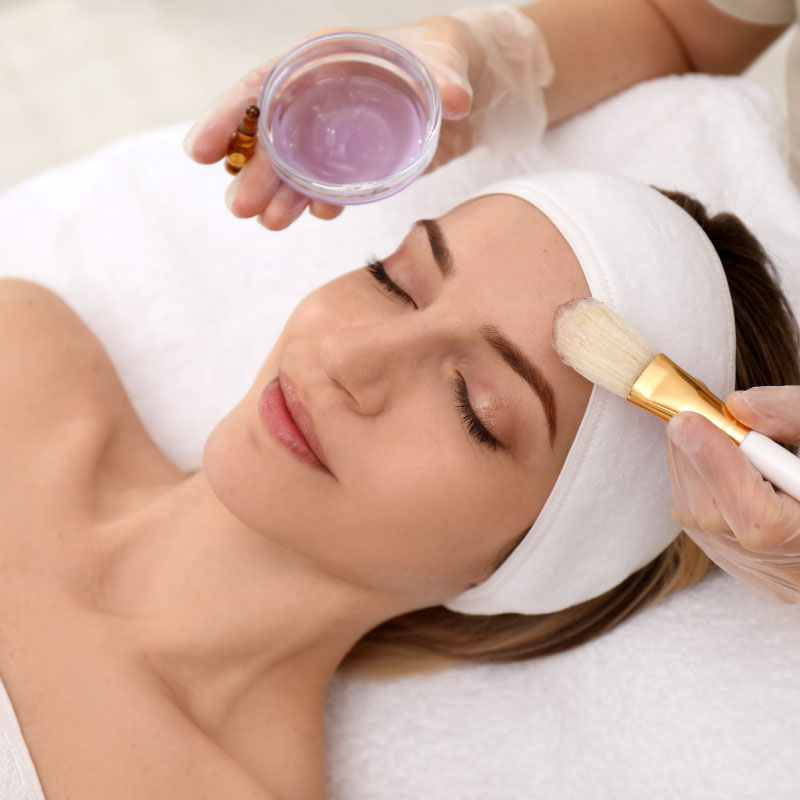 Peeling-Behandlung
